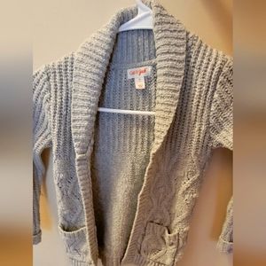 Shimmery, sweater cardigan